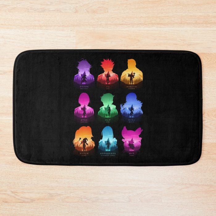 Seven Deadly Sins Bath Mat Official Cow Anime Merch