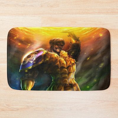 Seven Deadly Sins Escanor Bath Mat Official Cow Anime Merch