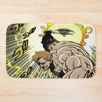 Seven Deadly Sins Escanor Bath Mat Official Cow Anime Merch