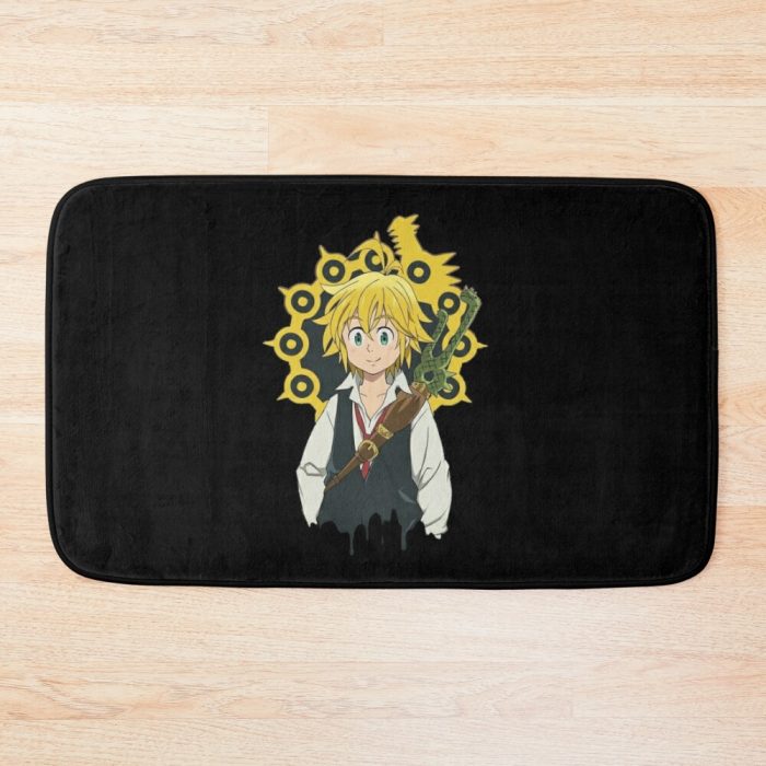 Seven Deadly Sins Anime Bath Mat Official Cow Anime Merch