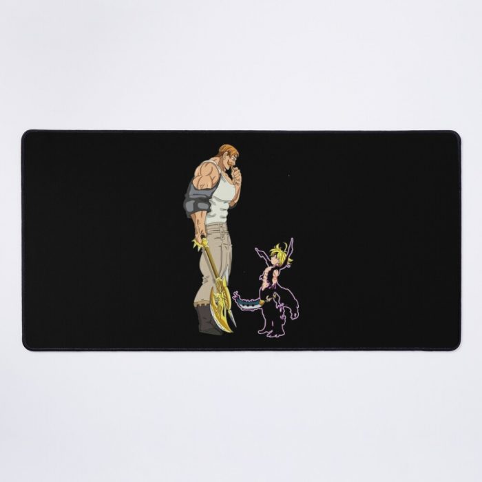 Seven Deadly Sins Escanor Mouse Pad Official Cow Anime Merch