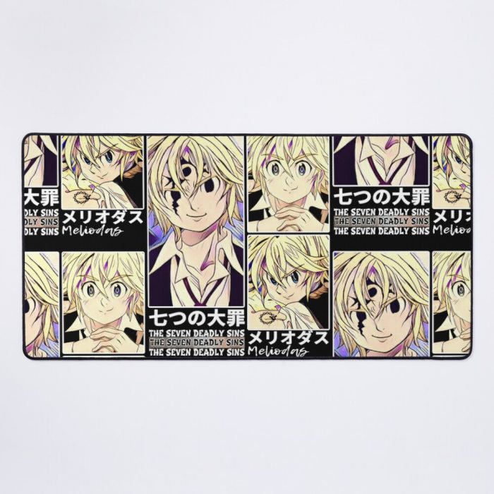 Meliodas | The Seven Deadly Sins |Nanatsu No Taizai Mouse Pad Official Cow Anime Merch