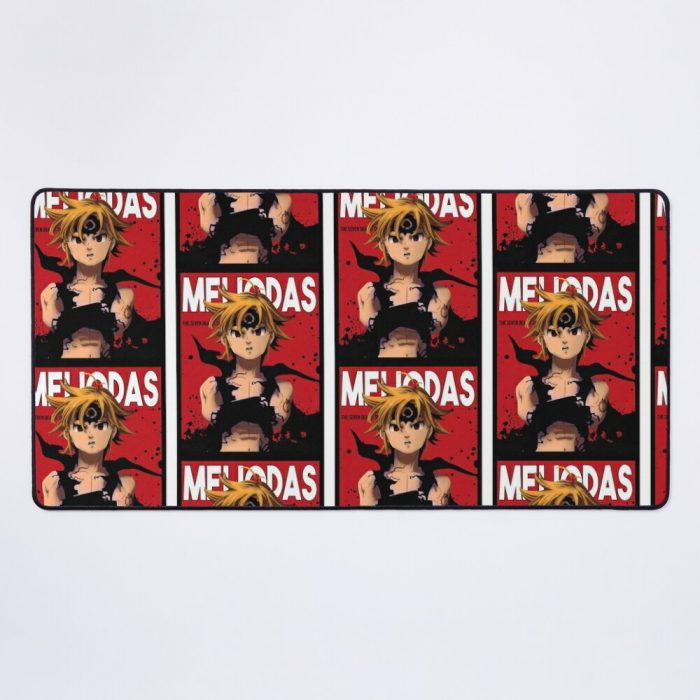 Meliodas Seven Deadly Sins Comic Mouse Pad Official Cow Anime Merch