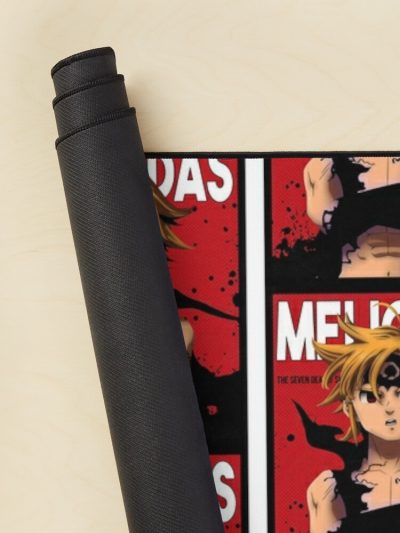 Meliodas Seven Deadly Sins Comic Mouse Pad Official Cow Anime Merch