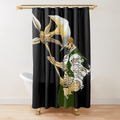 Seven Deadly Sins Escanor Shower Curtain Official Cow Anime Merch