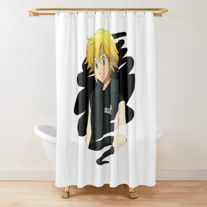 Seven Deadly Sins Anime Shower Curtain Official Cow Anime Merch