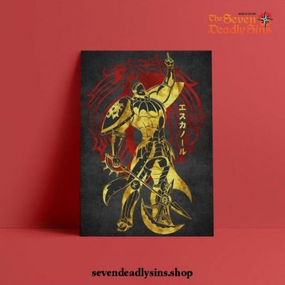 Seven Deadly Sins Escanor Wall Art Home Decor